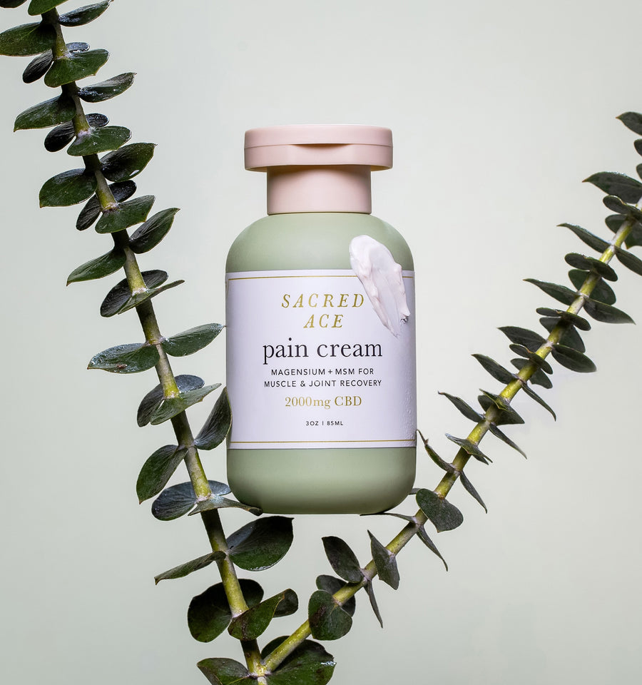 CBD Pain Cream with Magnesium + MSM